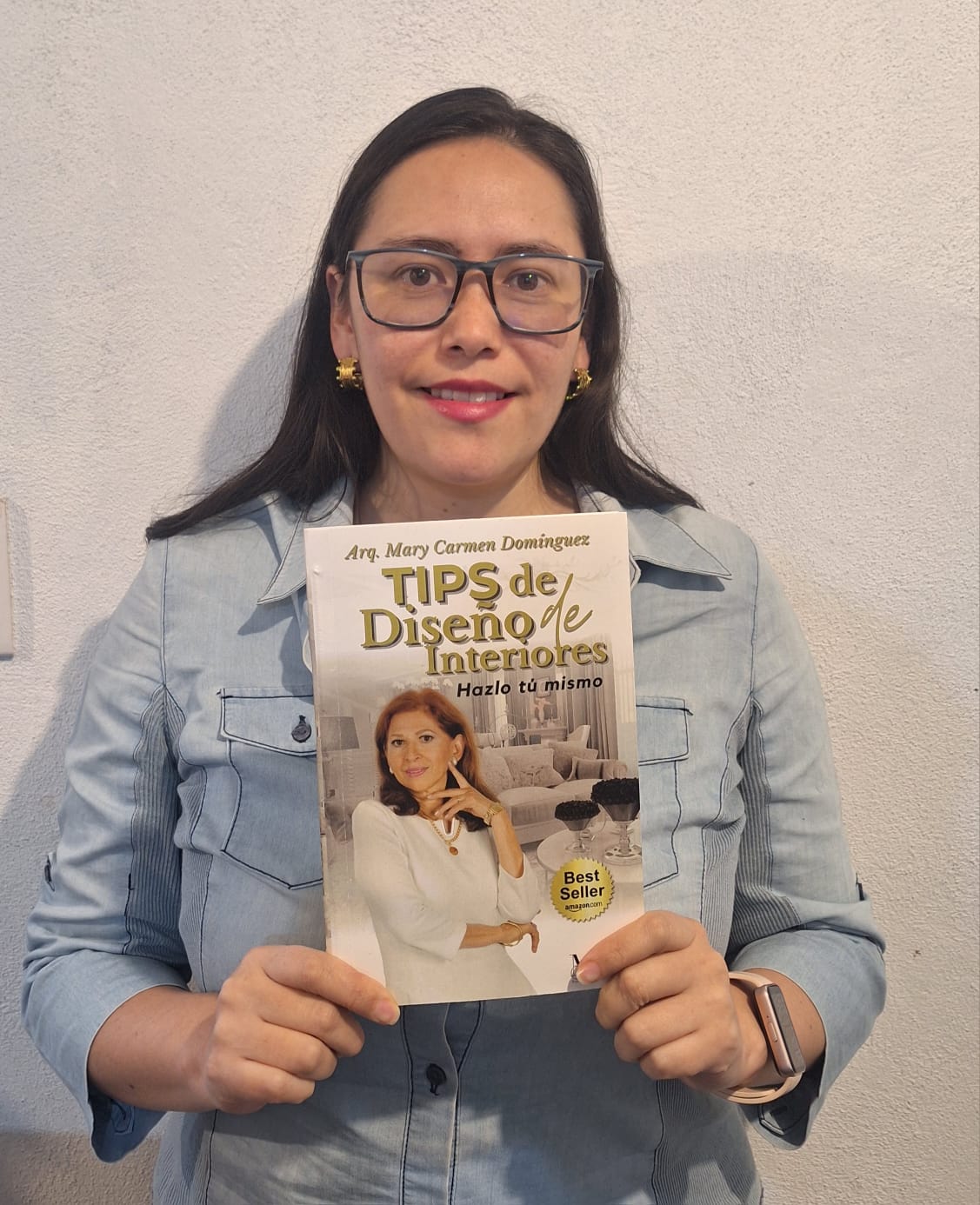 Testimonio de la copra del libro TIPS de Diseño de Interiores: hazlo tu mismo, por María Del Carmen Domínguez González, de venta en amazon